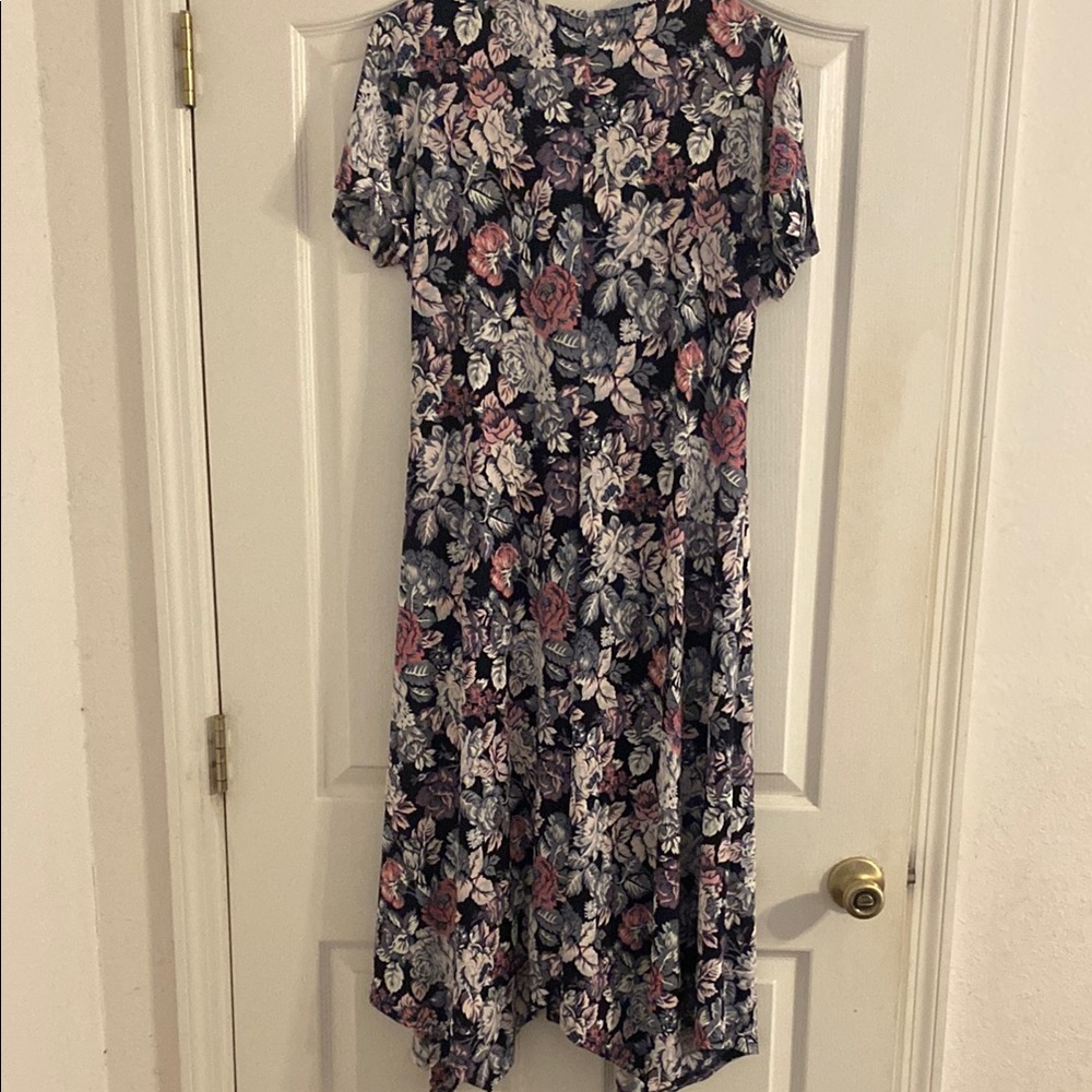 Perceptions Pink Flutter Sleeve V-Neck Sundress - Picture 3 of 4